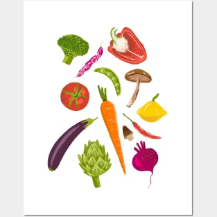 Love Your Vegetables Posters and Art